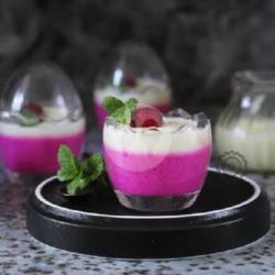 Puding Buah Naga