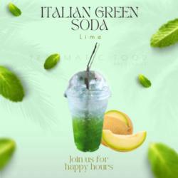 Italian Green Soda