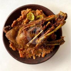 Nasi Penyetan Bebek