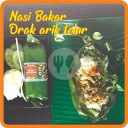 Nasi Bakar Orak Arik Telur