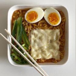 Cheese Creamy Ramen  Egg