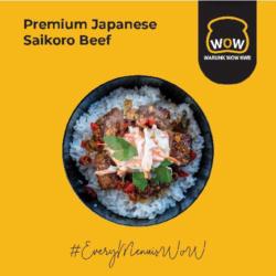 Premium Japanese Saikoro Beef