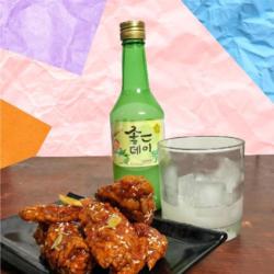 Soju   Fire Chicken Kuldak