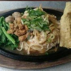 Mie Ayam Hot Plate Bakso