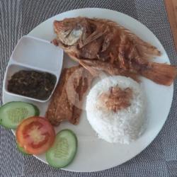 Paket Nasi Ikan Nila Sambal Bawang