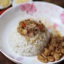 Nasi Telur Asin Ayam / Kakap