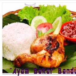 Ayam Bakar Bandung   Nasi