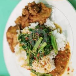 Nasi Kangkung Ayam   Mandi/nutrisari