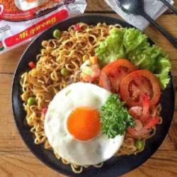 Mie Ceplok Goreng Single (box   Sendok)