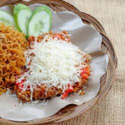 Paket Indomie ,ayam Geprek Keju   Teh