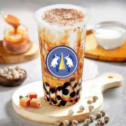 Salted Caramel Boba Milk