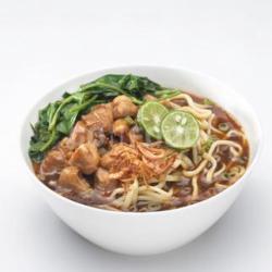 Mie Tarik Ayam Kangkung