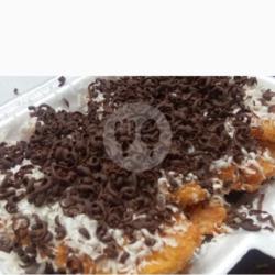 Pisang Keju Coklat Campur Susu . Isi Full