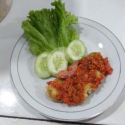 Ayam Geprek Sambal Pedas/sambel Terasi