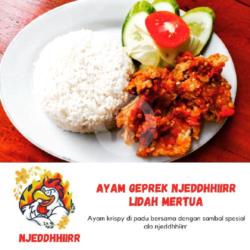 Ayam Geprek Njeddhiirr Lidah Mertua