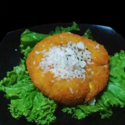 Corn Potato Mozarella Croquette