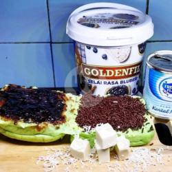 Roti Kukus Blueberry Coklat Keju