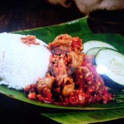 Paket Nasi Bakso Sambel Geprek