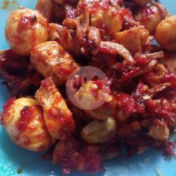 Telur Puyuh Sambal Mix Teri Tahu Pete