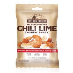 Chili Lime Cashew Nuts 35gr