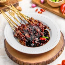 10 Tusuk Sate Maranggi Ayam   Sambal Kecap