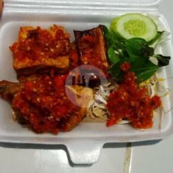 Ayam Geprek Sambel Tauge Terong Tahu Pecak