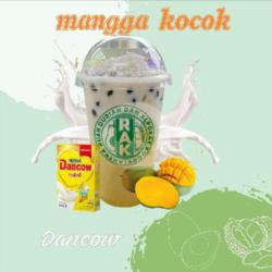 Mangga Dancow Coklat/putih Biasa