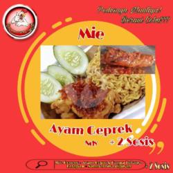 Paket Hemat Mie Ayam Goreng Sosis