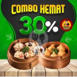 ( Paket ) 3 Dimsum   3 Dumpling Ayam Goreng