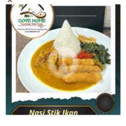 Nasi Stik Ikan ( Naspad)