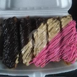 Pisang Coklat. (coklat, Tiramisu,stroberry)