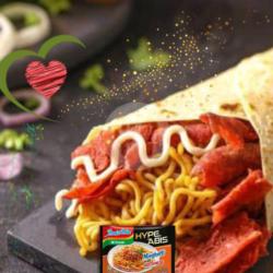 Kebab Indomie Goreng Mieghetti Bolognese