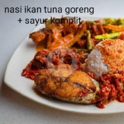 Paket Ber3.nasi Ikan Tuna Balado   Es Jeruk