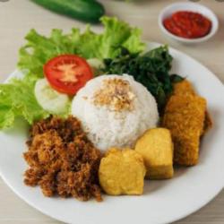 Nasi Pesmol/bumbu Rujak/kalasan/ayam Penyet