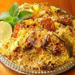 Nampan Besar Briyani Ayam