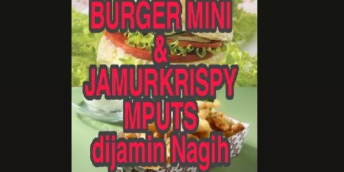 Jamur Krispy & Burger Mini MPUTS, Cebongan