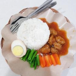 Nasi Bestik Sapi