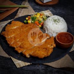 Chicken Katsu Mushroom Sauce