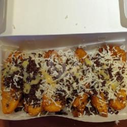 Pisang Goreng Mesis   Keju   Susu