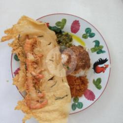 Nasi Padang Peyek Udang