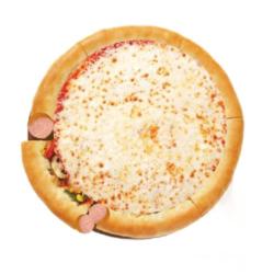 Cheese Pizza  Large Free Pinggiran Sosis