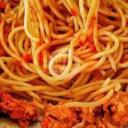 Spaghetti Bolognese Ayam Geprek