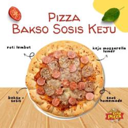 Pizza Bakso Sosis Keju