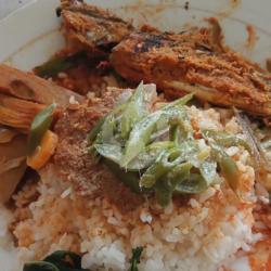 Nasi Ampera Ikan Laut Bakar