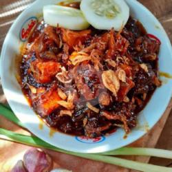 Paket Ayam Pete Gongso   Nasi   Es Teh