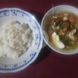 Soto Ayam   Nasi Putih