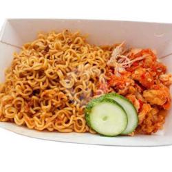 Mie Goreng   Ayam Geprek Fire Sauce (level 1-5)