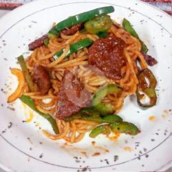 Spicy Spaghetti Korean Beef