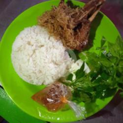 Nasi Bebek Goreng Serundeng