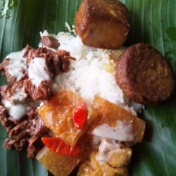 Nasi Gudeg Bacem Tempe